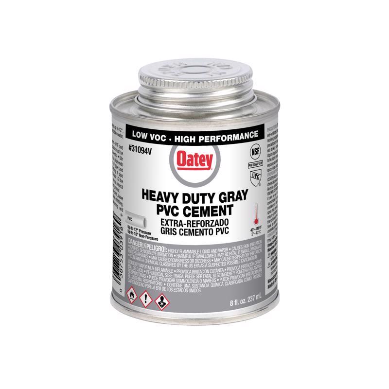 OATEY - Oatey Gray Cement For PVC 8 oz [31094V]
