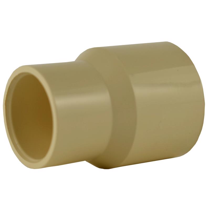 CHARLOTTE PIPE - Charlotte Pipe 1 in. Socket X 3/4 in. D Socket CPVC Reducing Coupling 1 pk