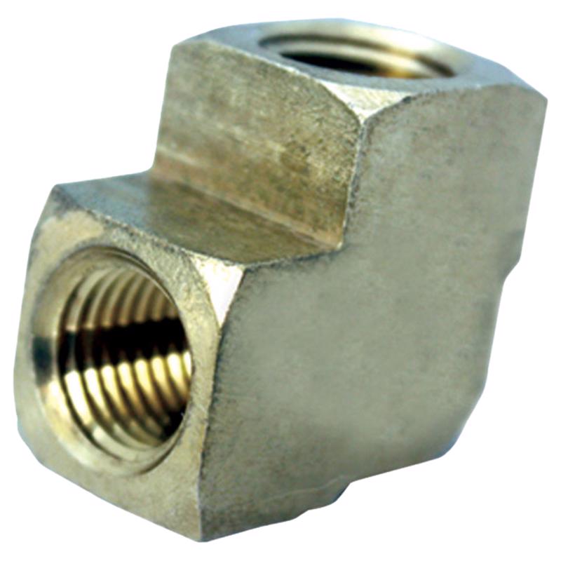 0 - 1/2 in. FPT X 3/8 in. D FPT Brass 90 Degree Elbow - Case of 5
