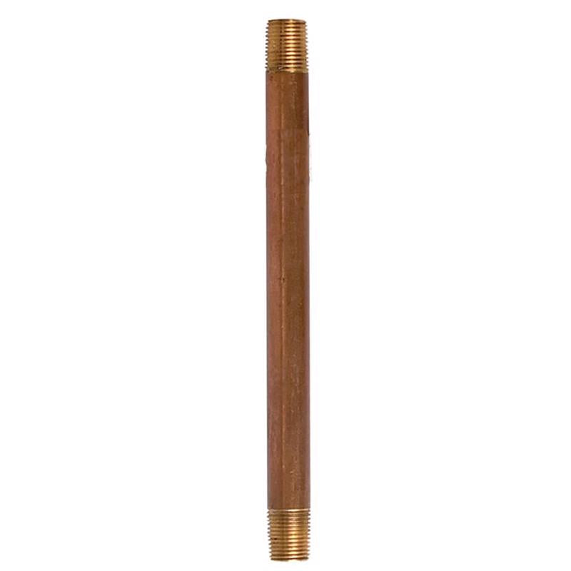 0 - 1/8 in. MPT X 1/8 in. D MPT Red Brass Nipple 5 in. L - Case of 5
