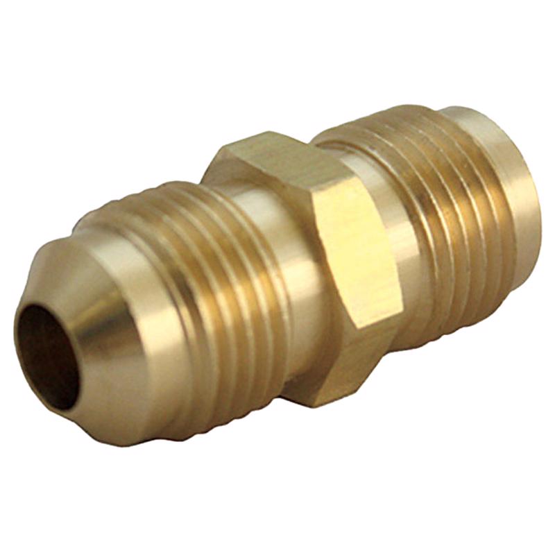 0 - 5/8 in. Flare X 3/8 in. D Flare Yellow Brass Union - Case of 5
