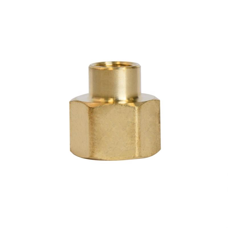 ATC - ATC 3/8 in. FPT X 1/8 in. D FPT Brass Coupling - Case of 5