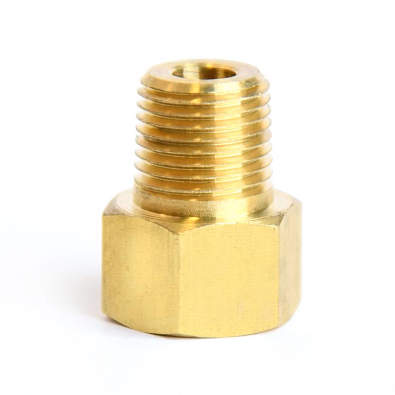 ATC - ATC 1/4 in. Flare X 1/8 in. D MPT Brass Inverted Flare Adapter - Case of 5