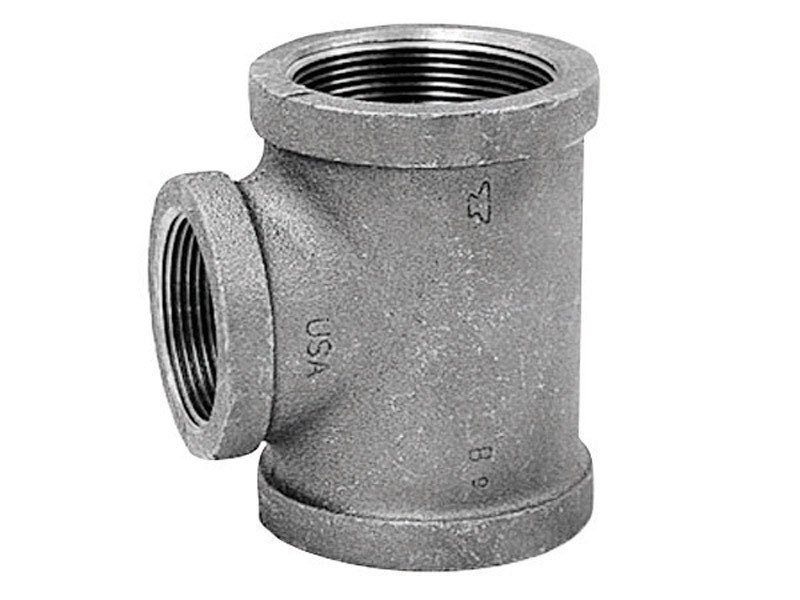 ANVIL INTERNATIONAL - Anvil International 1/2 in. FPT X 3/4 in. D FPT 1/2 in. D FPT Galvanized Malleable Iron Reducing Tee