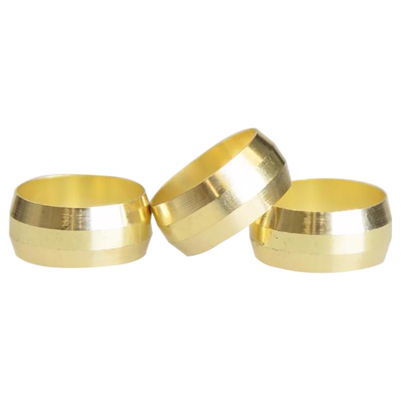 0 - 5/8 in. Compression X 5/8 in. D Compression Brass Sleeve - Case of 5