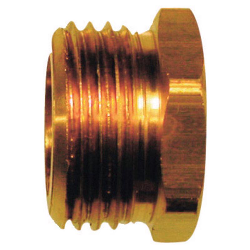 0 - Brass 3/4 in. D X 1/2 in. D Hose Adapter 1 pk - Case of 5 [6JC126301511016]
