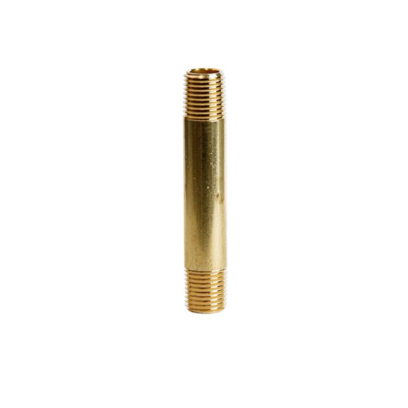 ATC - ATC 1/4 in. MPT X 1/4 in. D MPT Yellow Brass Nipple 3 in. L - Case of 5
