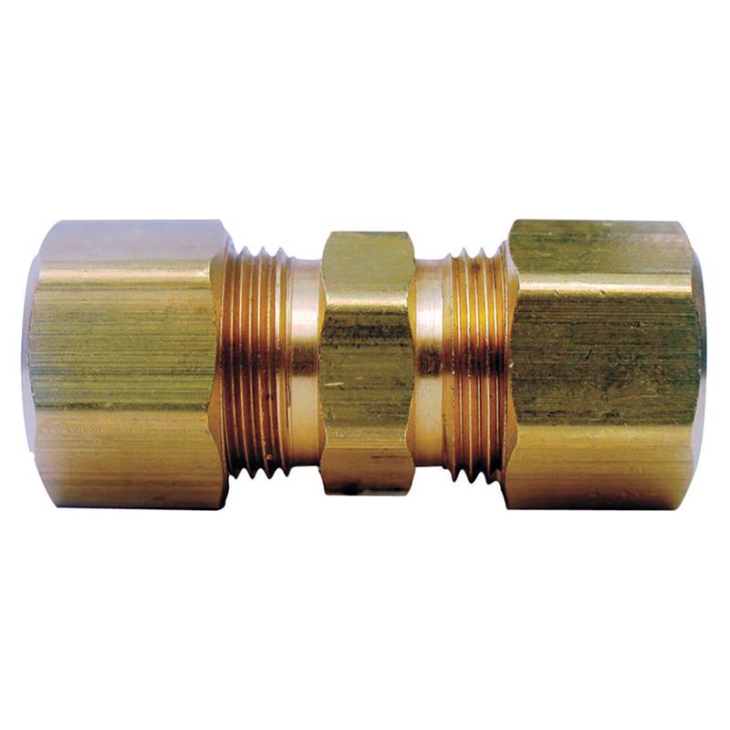0 - 5/8 in. Compression X 5/8 in. D Compression Yellow Brass Union - Case of 5