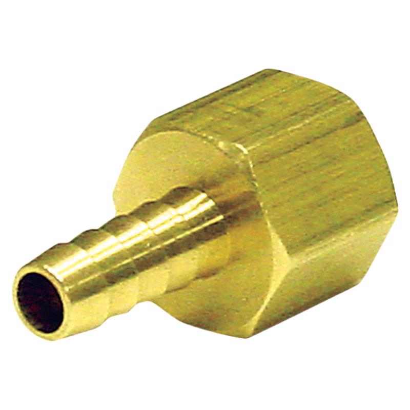 0 - Brass 1/4 in. D X 1/4 in. D Adapter 1 pk - Case of 5 [6JC126310701037]