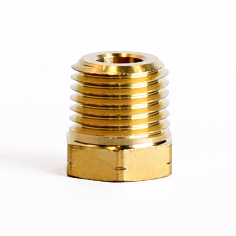 ATC - ATC 1/4 in. MPT Brass Hex Head Plug - Case of 5