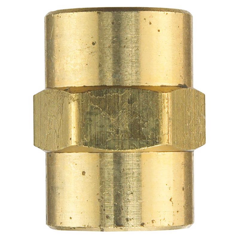 0 - 1/8 in. FPT X 1/8 in. D FPT Brass Coupling - Case of 5