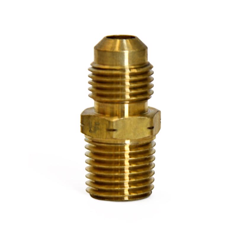 ATC - ATC 5/16 in. Flare X 1/4 in. D Male Brass Adapter - Case of 5