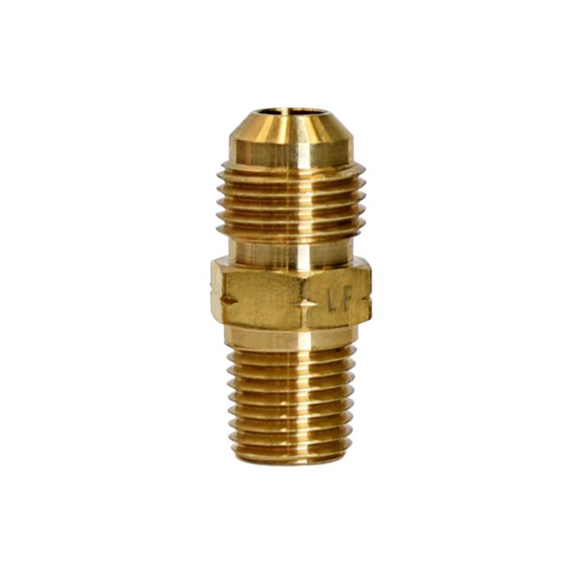 ATC - ATC 3/8 in. Flare X 1/4 in. D Male Brass Adapter - Case of 5