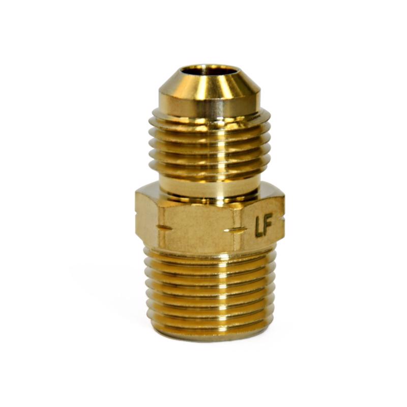 ATC - ATC 3/8 in. Flare X 3/8 in. D Male Brass Adapter - Case of 5