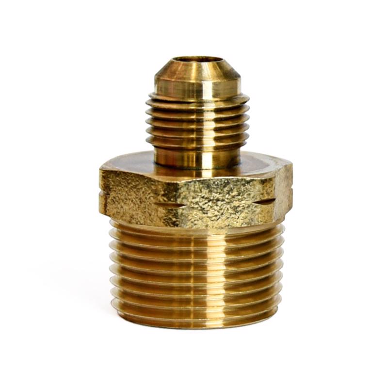 ATC - ATC 3/8 in. Flare X 3/4 in. D Male Brass Adapter - Case of 5