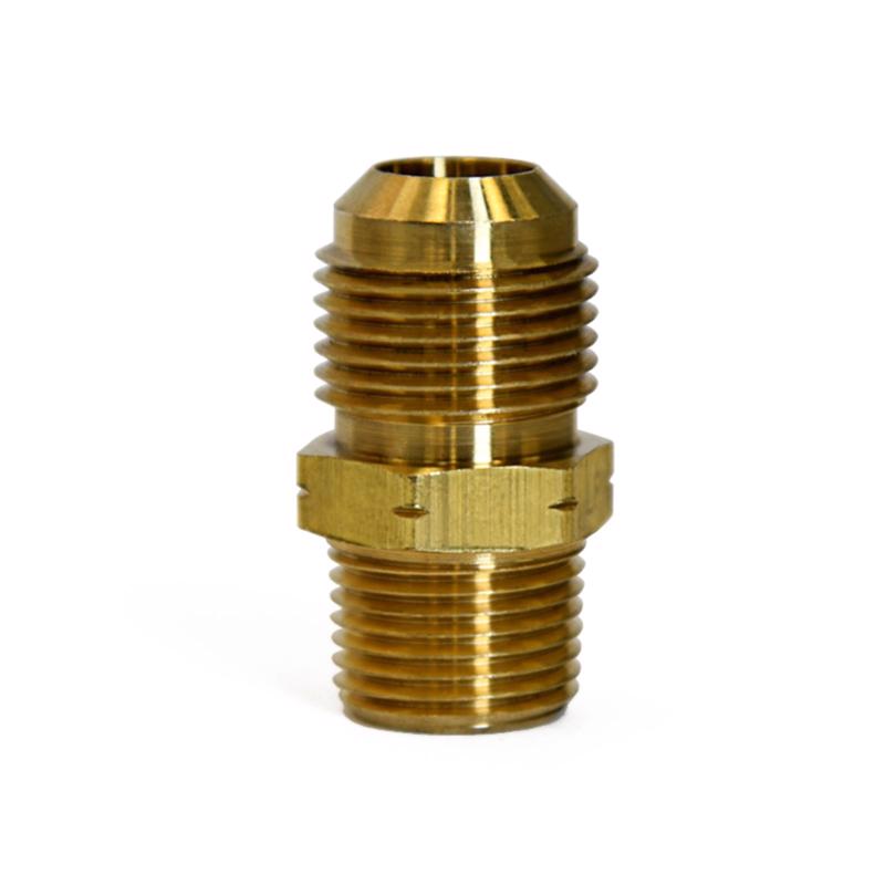 ATC - ATC 1/2 in. Flare X 3/8 in. D Male Brass Adapter - Case of 5