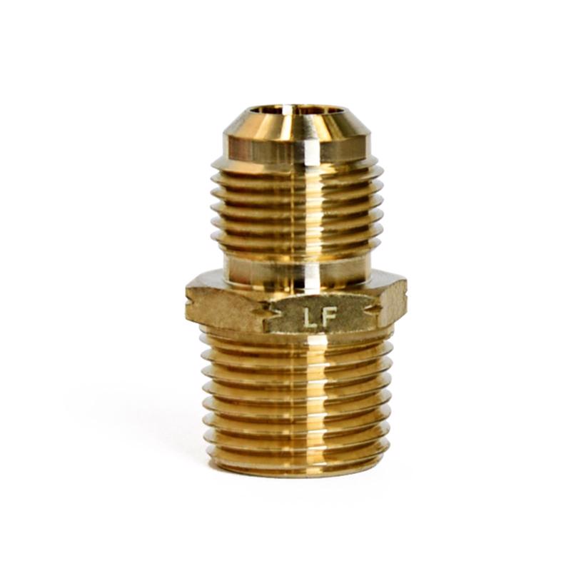 ATC - ATC 1/2 in. Flare X 1/2 in. D Male Brass Adapter - Case of 5