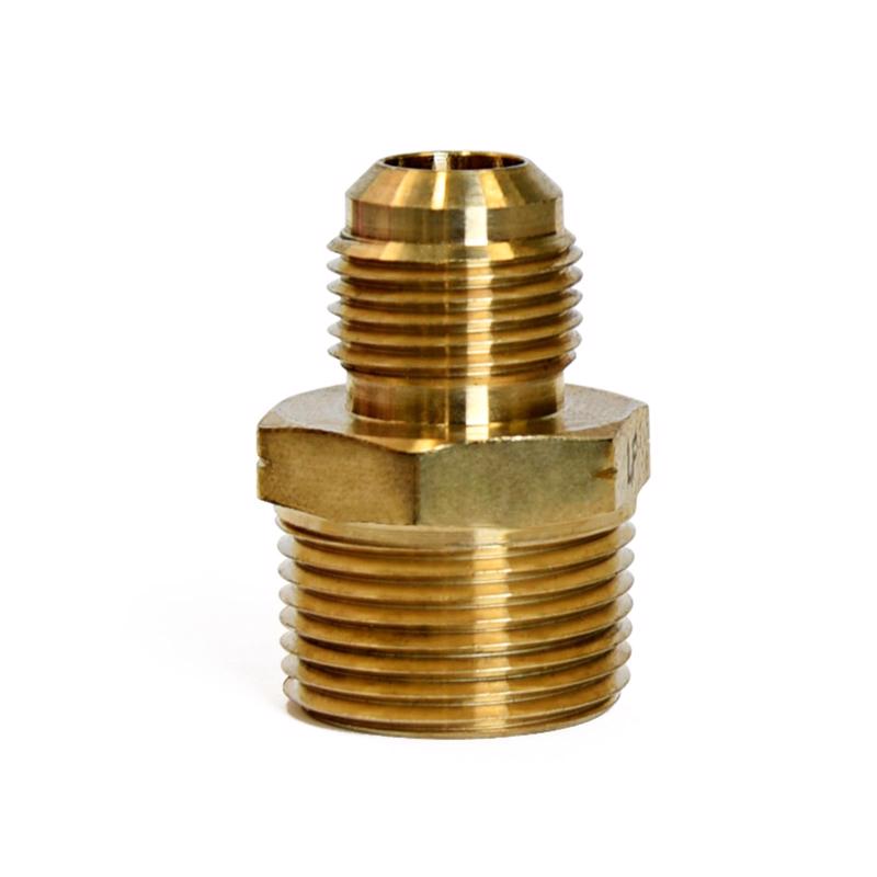 ATC - ATC 1/2 in. Flare X 3/4 in. D Male Brass Adapter - Case of 5
