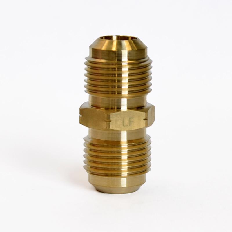 ATC - ATC 1/2 in. Flare X 1/2 in. D Flare Yellow Brass Union - Case of 5