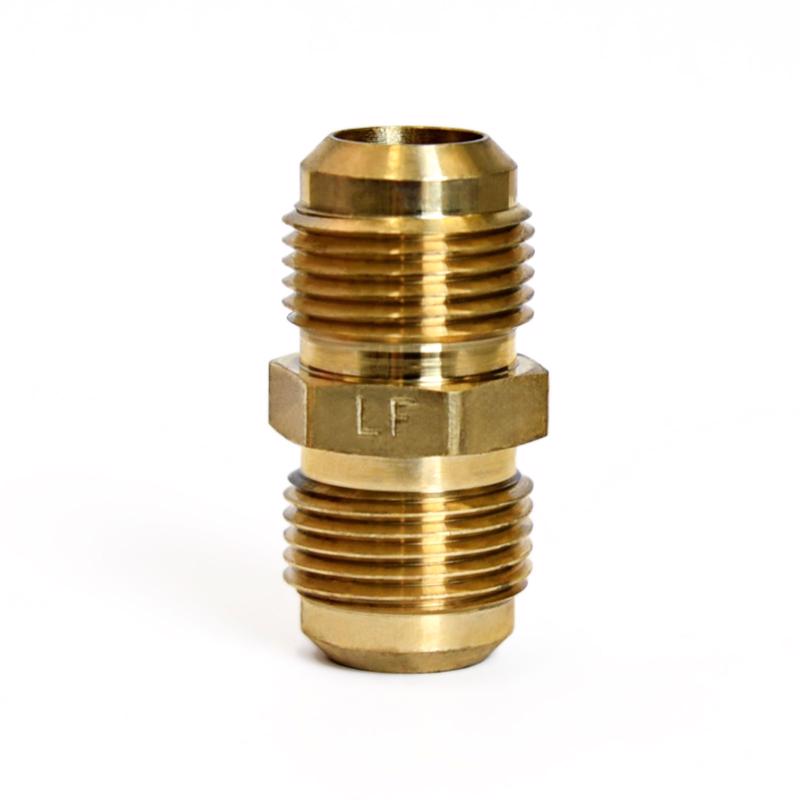 ATC - ATC 5/8 in. Flare X 5/8 in. D Flare Yellow Brass Union - Case of 5