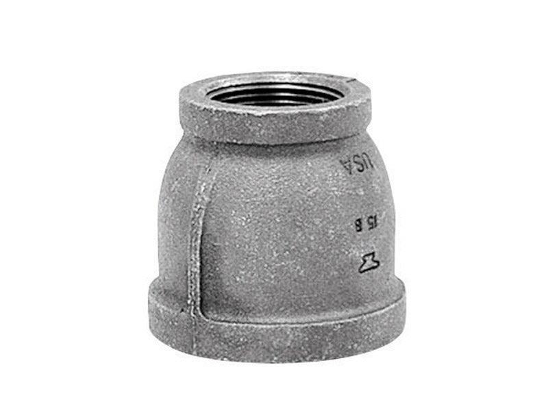 ANVIL INTERNATIONAL - Anvil International 1-1/2 in. FPT X 3/4 in. D FPT Black Malleable Iron Reducing Coupling