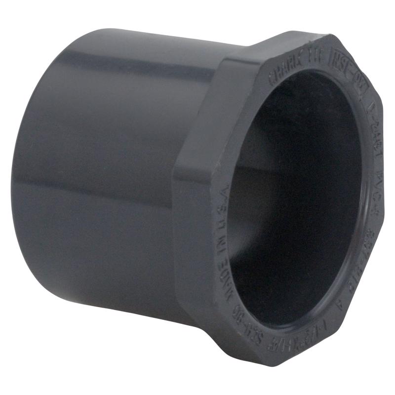 CHARLOTTE PIPE - Charlotte Pipe Schedule 80 2 in. Spigot X 3/4 in. D Slip PVC Reducing Bushing 1 pk
