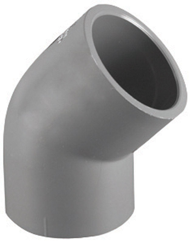 CHARLOTTE PIPE - Charlotte Pipe Schedule 80 1 in. Slip X 1 in. D Slip PVC 45 Degree Elbow 1 pk