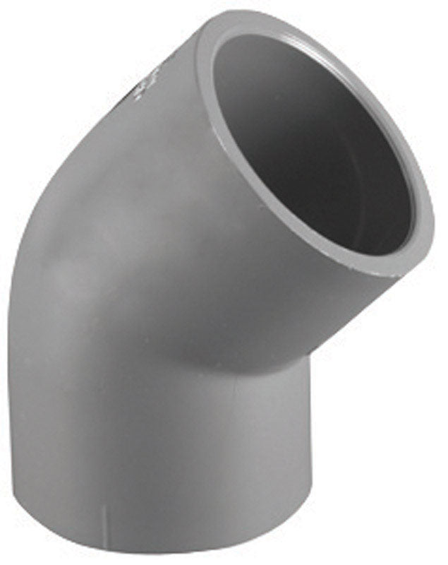 CHARLOTTE PIPE - Charlotte Pipe Schedule 80 1-1/2 in. Slip X 1-1/2 in. D Slip PVC Elbow 1 pk [PVC 08309 1800]