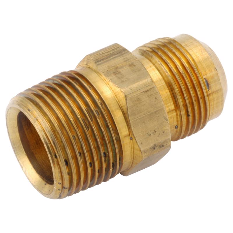 ANDERSON METALS - Anderson Metals 15/16 in. Male Flare in. X 3/4 in. D Brass Gas Appliance Adapter
