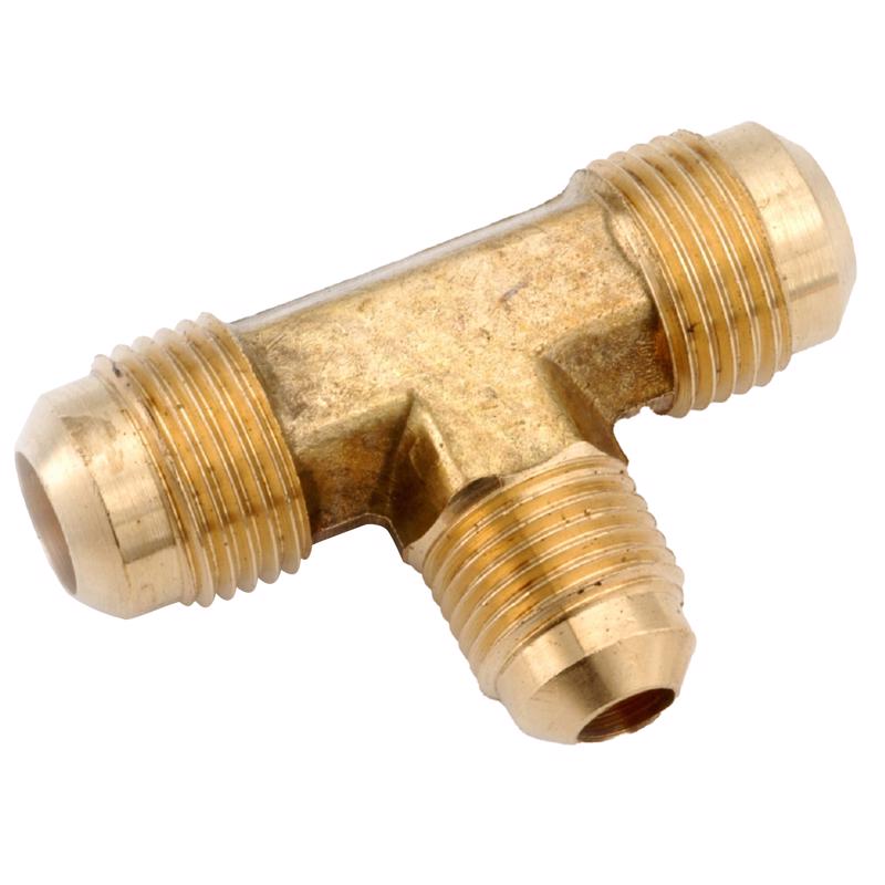 ANDERSON METALS - Anderson Metals 3/8 in. Male in. X 3/8 in. D Male Brass Reducing Tee