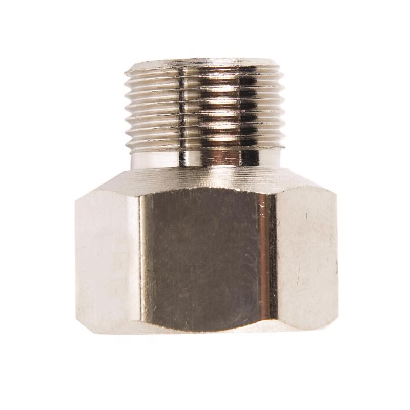 ANDERSON METALS - Anderson Metals 3/8 in. Female Compression in. X 1/4 in. D Male Compression Chrome Compression Adapt