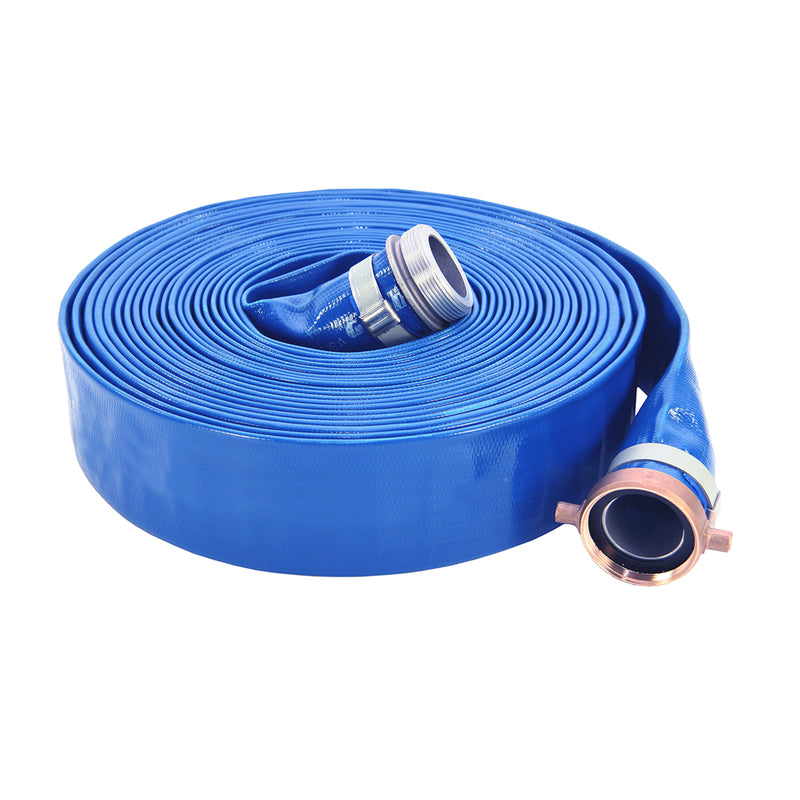 ABBOTT RUBBER - Abbott Rubber PVC Discharge Hose 1-1/2 in. D X 50 ft. L