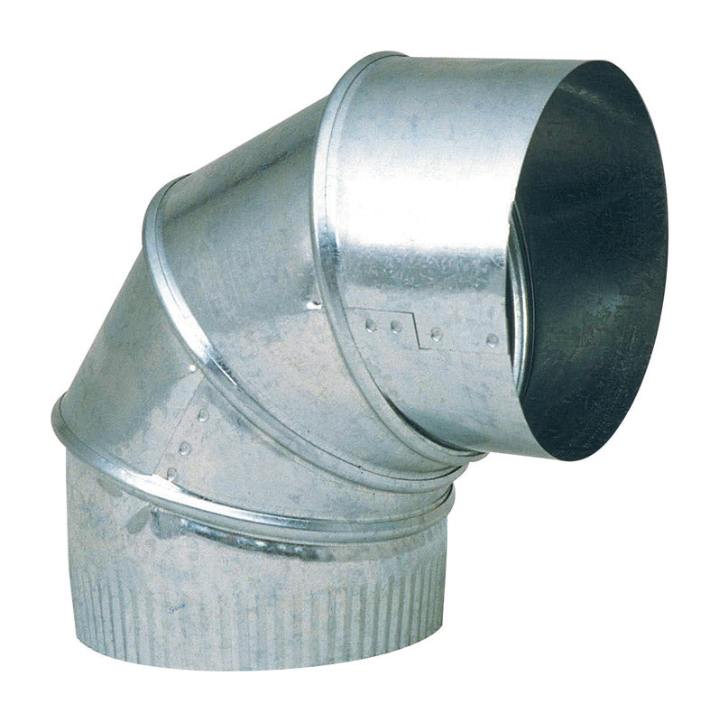 IMPERIAL - Imperial 4 in. D X 4 in. D Adjustable 90 deg Galvanized Steel Elbow Exhaust - Case of 8 [GV0283-C]