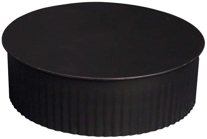 IMPERIAL - Imperial 4 in. D Steel Crimped Termination Cap