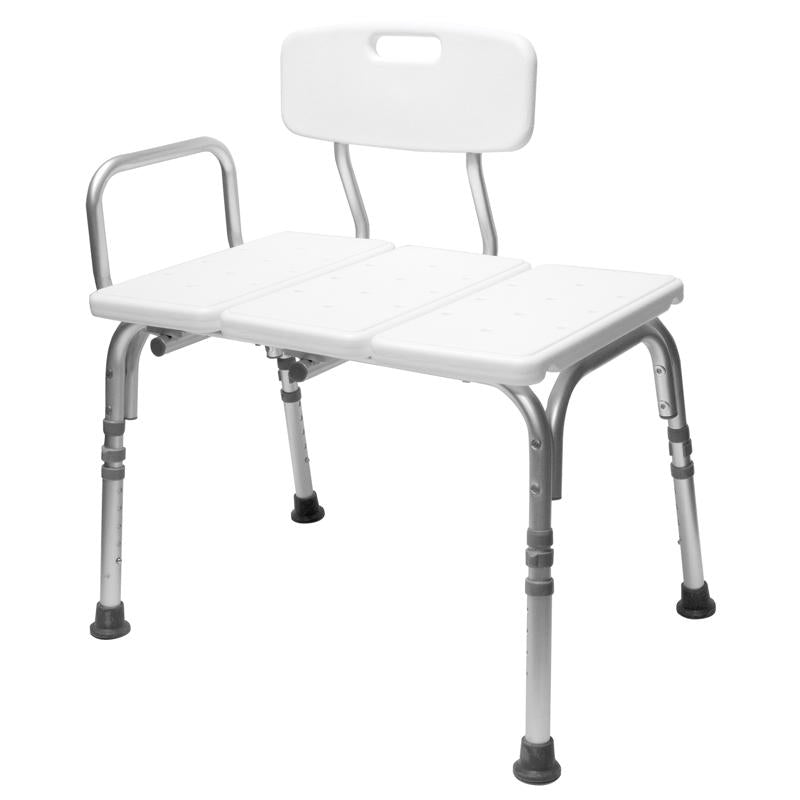 CAREX HEALTH BRANDS - Carex Health Brands White Bath/Shower Seat Aluminum/Plastic 23 in. H X 31 in. L
