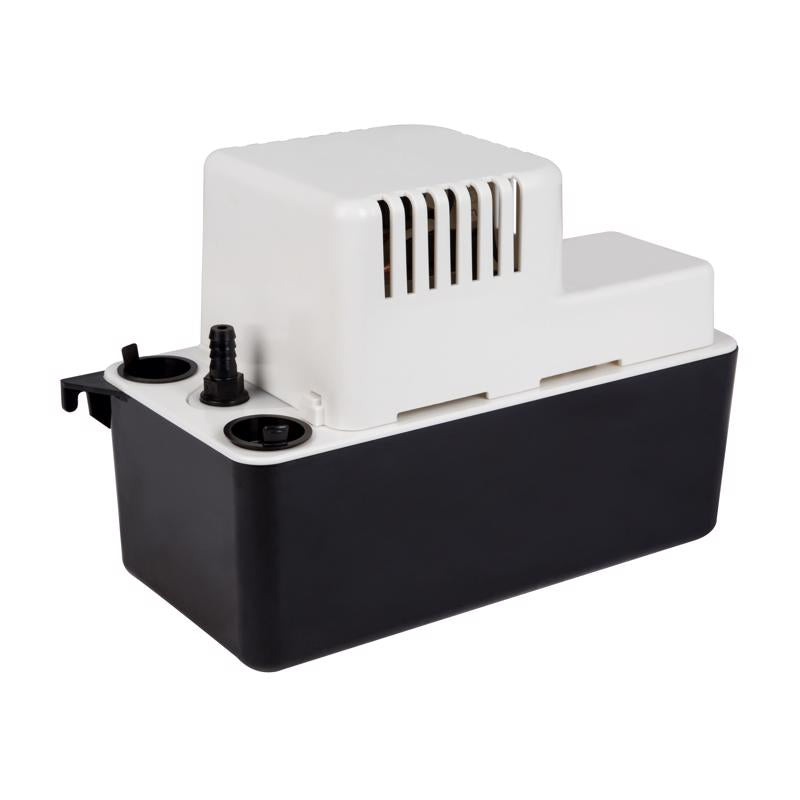 LITTLE GIANT - Little Giant 1/3 HP 1.333 gpm Stainless Steel Float Switch Top AC Condensate Removal Pump