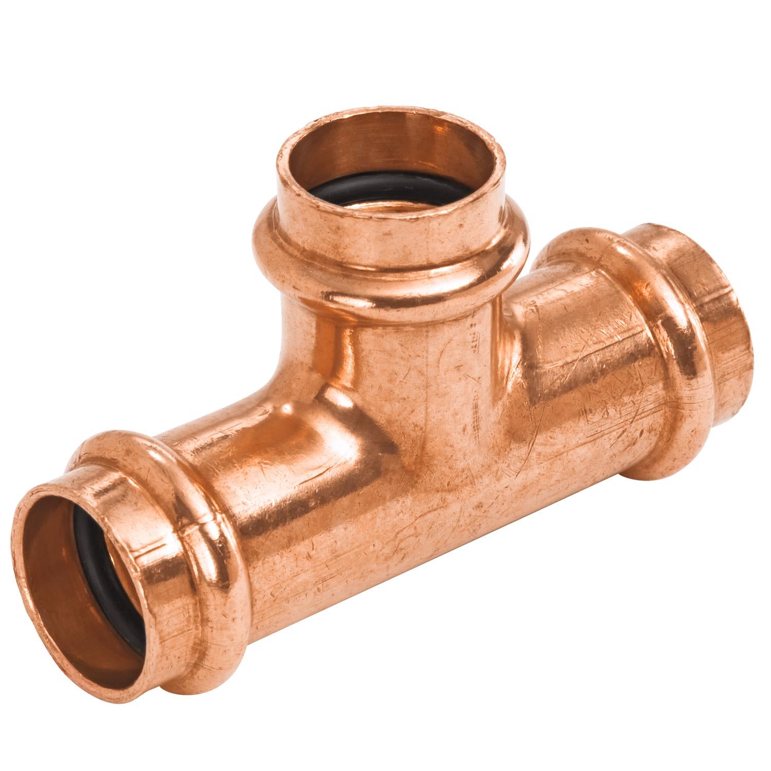 NIBCO Press System 1/2 in. Press X 1/2 in. D Press Wrought Copper Reducing Tee 1 pk