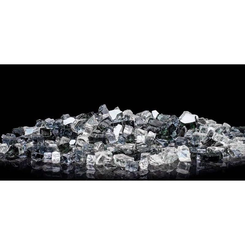 BOND - Bond Lava Midnight Sky Glass Fire Bowl Filler 8.66 in. H X 4.92 in. W X 5.12 in. D