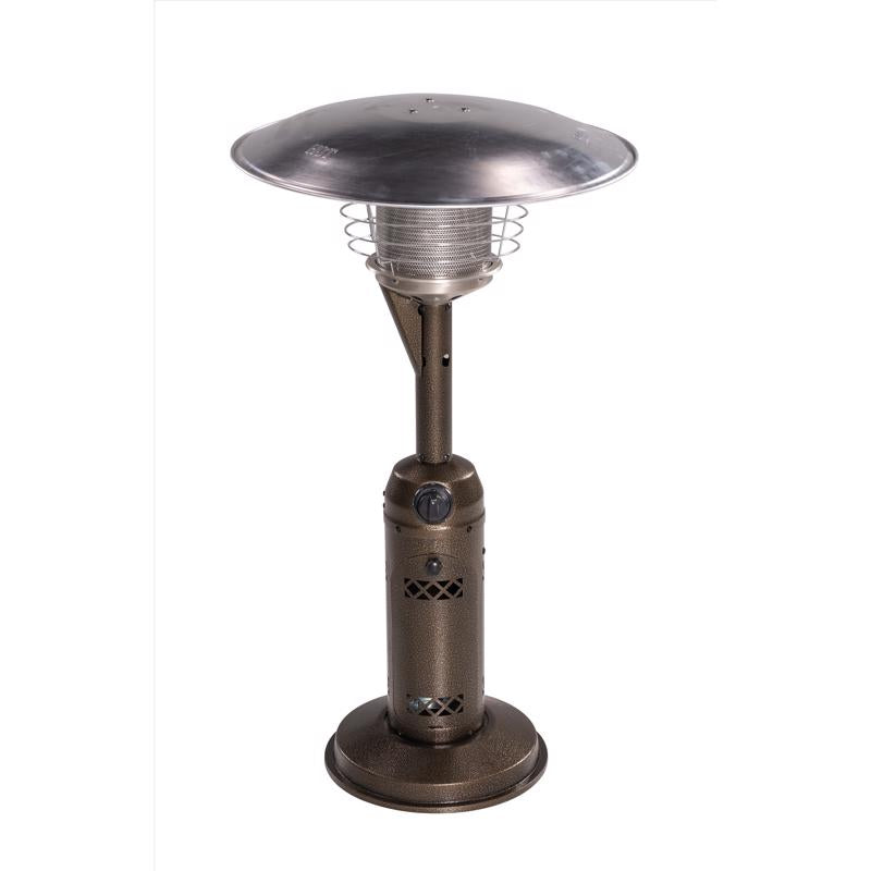 LIVING ACCENTS - Living Accents 11000 BTU Propane Stainless Steel Tabletop Patio Heater 75 sq ft