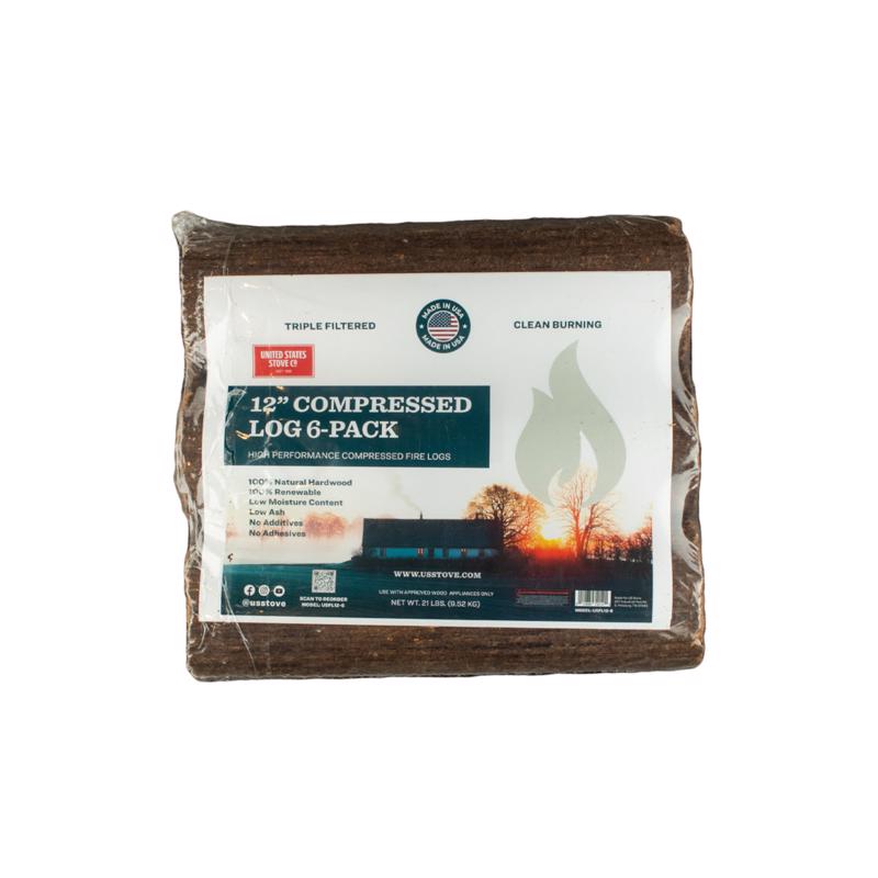 US STOVE - US Stove Firewood 3 hr 6 pk