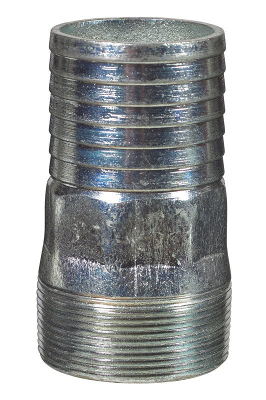 STZ INDUSTRIES - STZ Industries 2 in. Barb X 2 in. D MPT Galvanized Steel Adapter