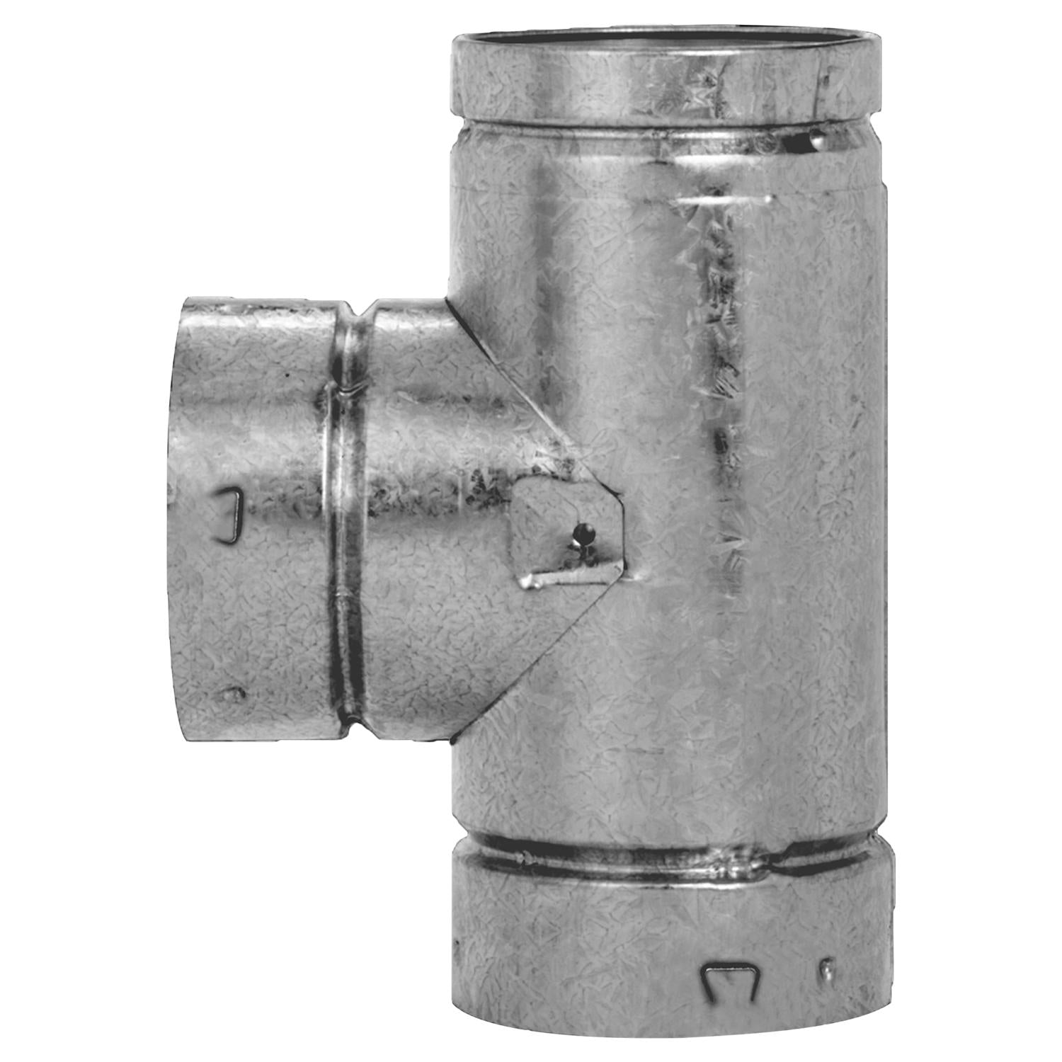 Selkirk 6 in. D X 10.5 in. L Aluminum/Galvanized Steel Round Gas Vent Pipe - Case of 6