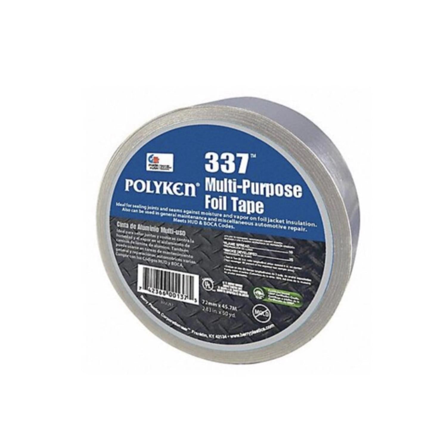 Berry Plastics Polyken 2.83 in. W X 50 yd L Silver Foil Tape 1 pk - Case of 16