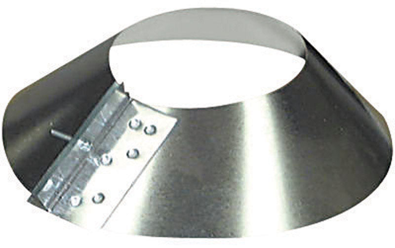 IMPERIAL - Imperial 4 in. D 26 Ga. Galvanized Steel Storm Collar - Case of 6