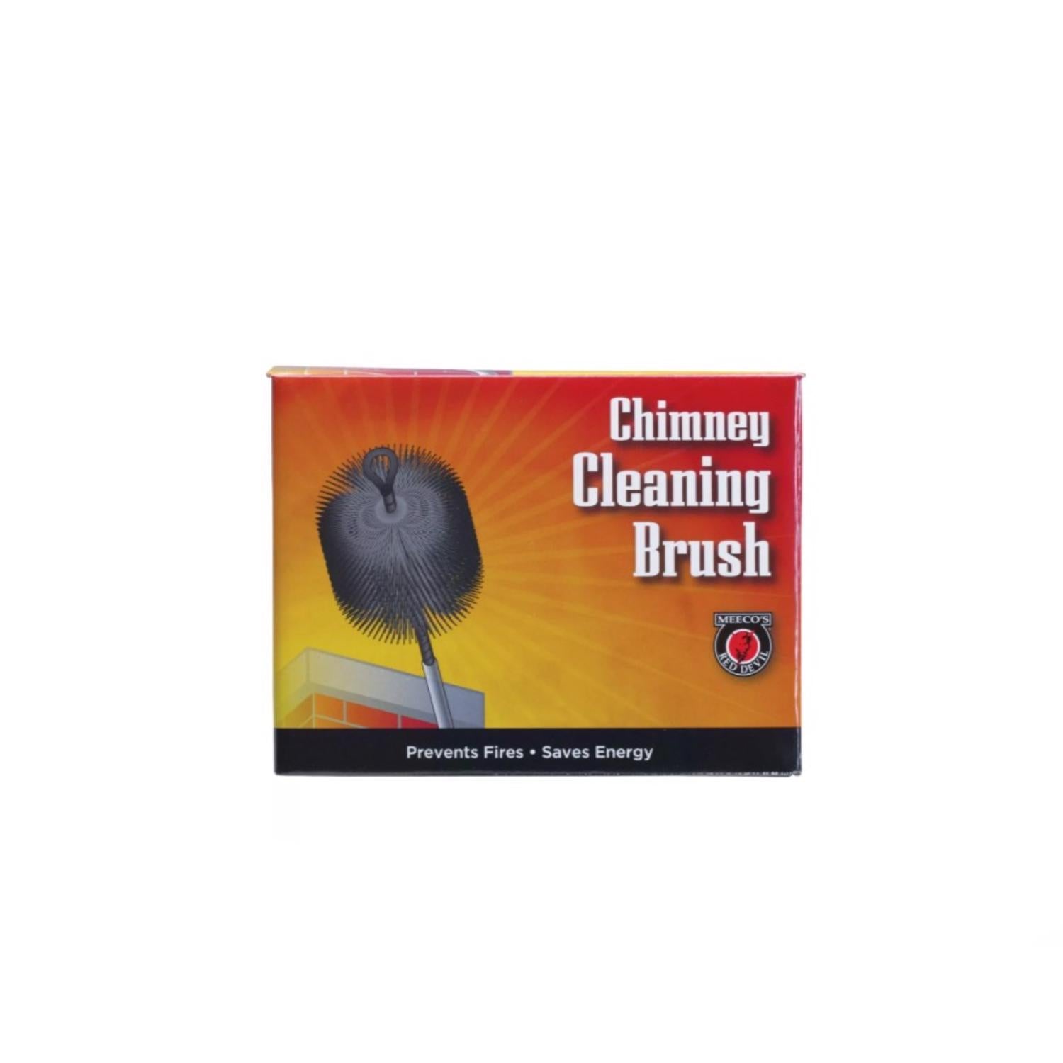Meeco's Red Devil 6 in. Round Poly Chimney Brush