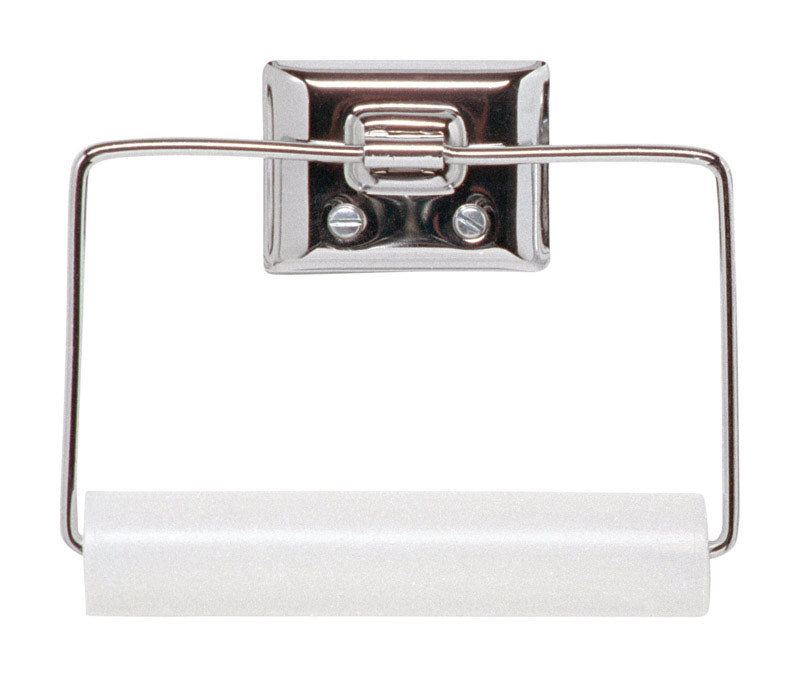 DECKO - Decko Chrome Silver Toilet Paper Holder