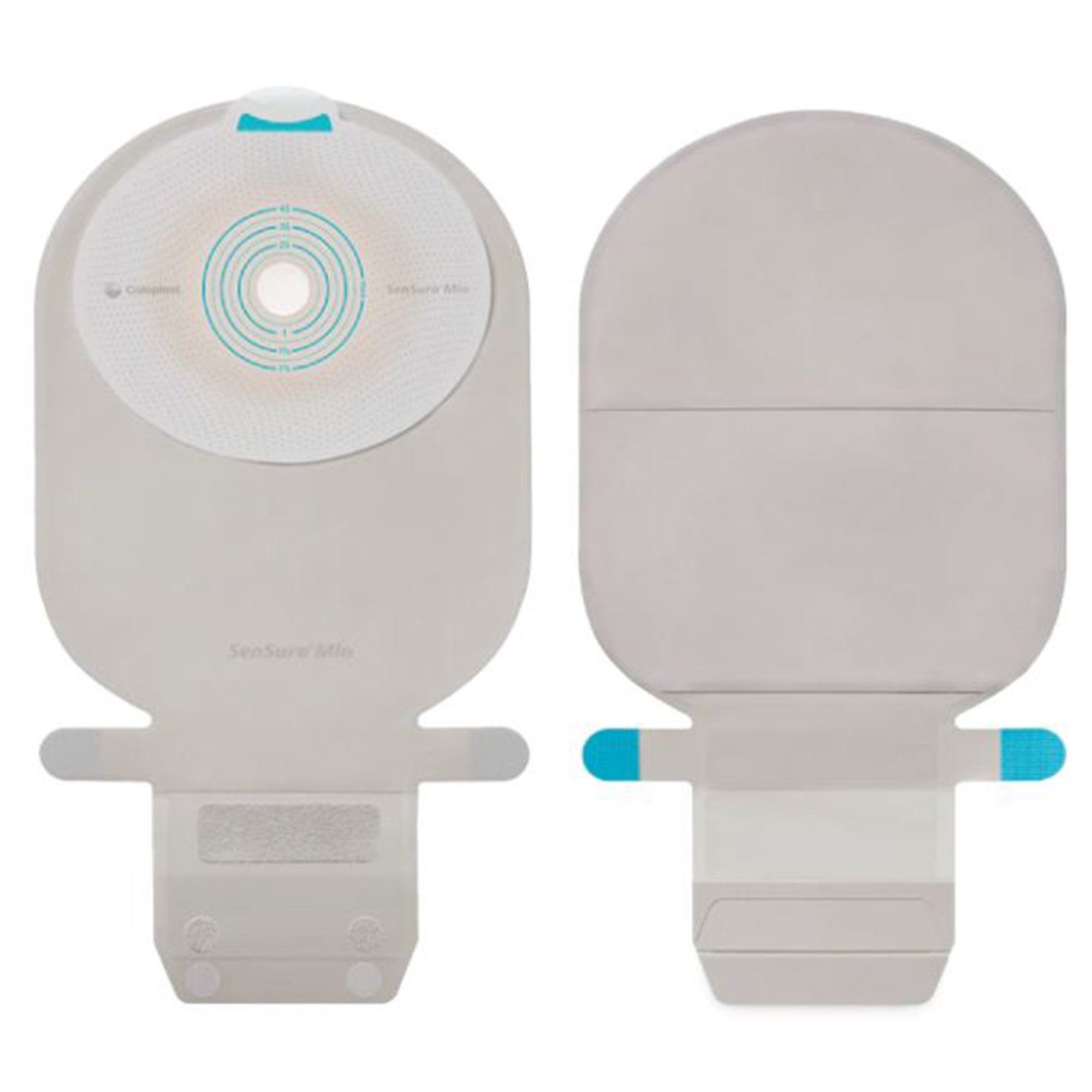 Coloplast - Ostomy Pouch SenSura® Mio One-Piece System 11 Inch Length, Maxi Flat, Pre-Cut 1 Inch Stoma Drainable [10/BX]