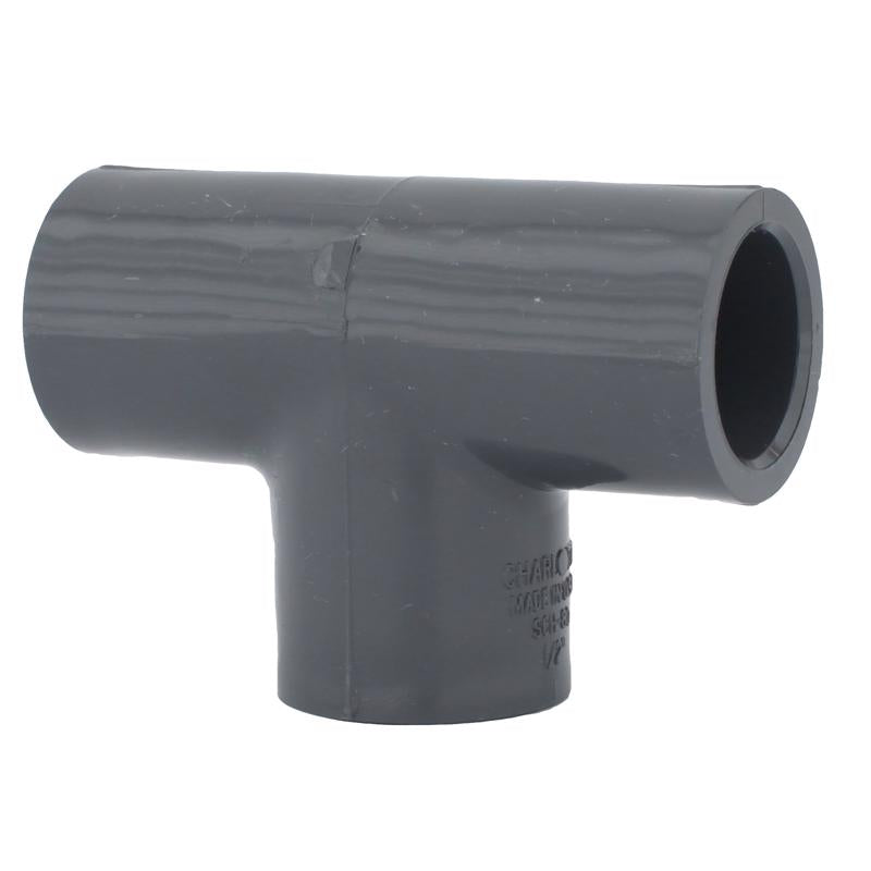 CHARLOTTE PIPE - Charlotte Pipe Schedule 80 1 in. Slip X 1 in. D Slip PVC Tee 1 pk
