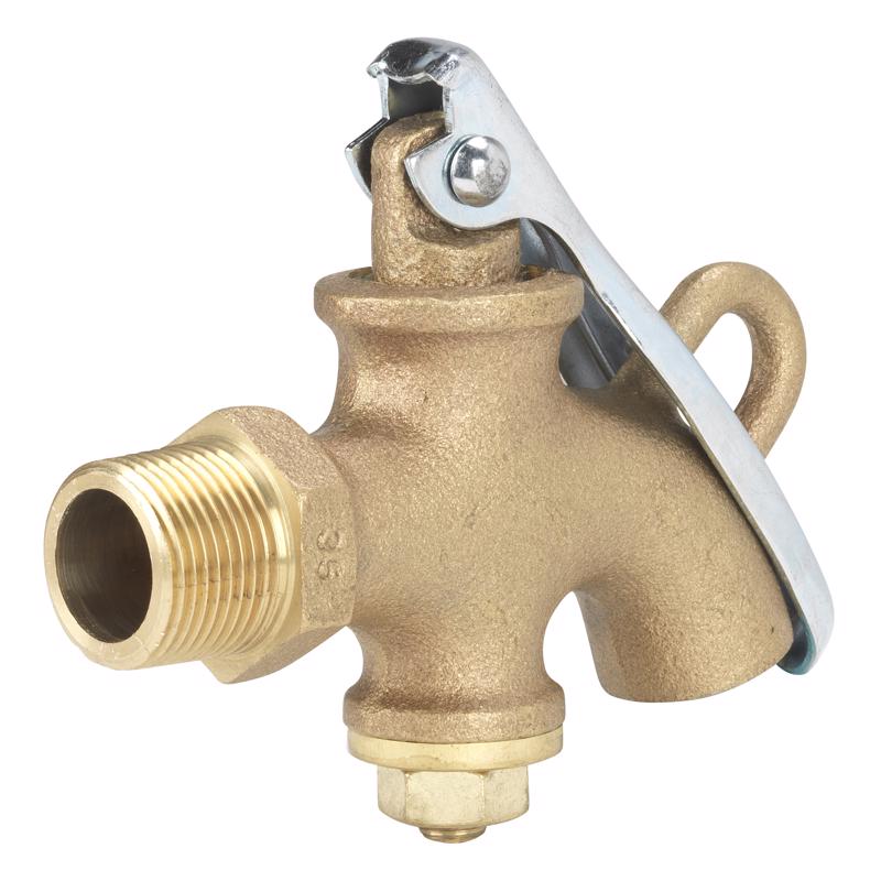 B & K - Homewerks Lockable 3/4 in. MIP X 3/4 in. Bronze Drum & Barrel Faucet