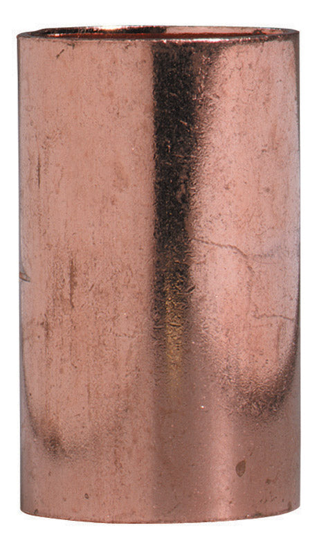 B&K PRODUCTS - Nibco 1/2 in. Sweat X 1/2 in. D Sweat Copper Coupling with Stop 10 pk